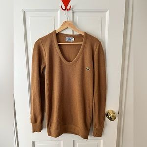 70’s Vintage Izod Lacoste V-neck Wool Sweater